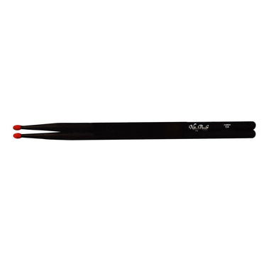 Baquetas New Beat Negras Punta Nylon, Nb-5anb